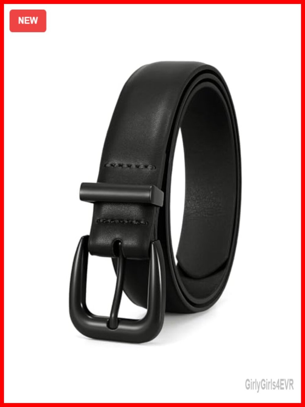 PU Leather Belt Women Classic Matte Buckle Waist Belt for Jeans Pants Dress
